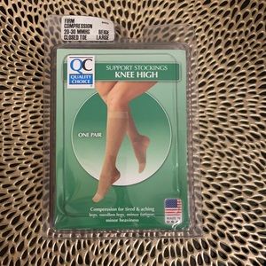 Support stockings  knee high. Compression